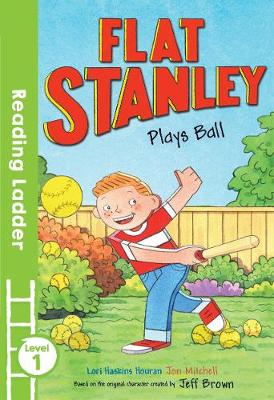 Flat Stanley plays ball