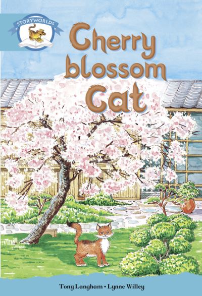 Cherry blossom cat