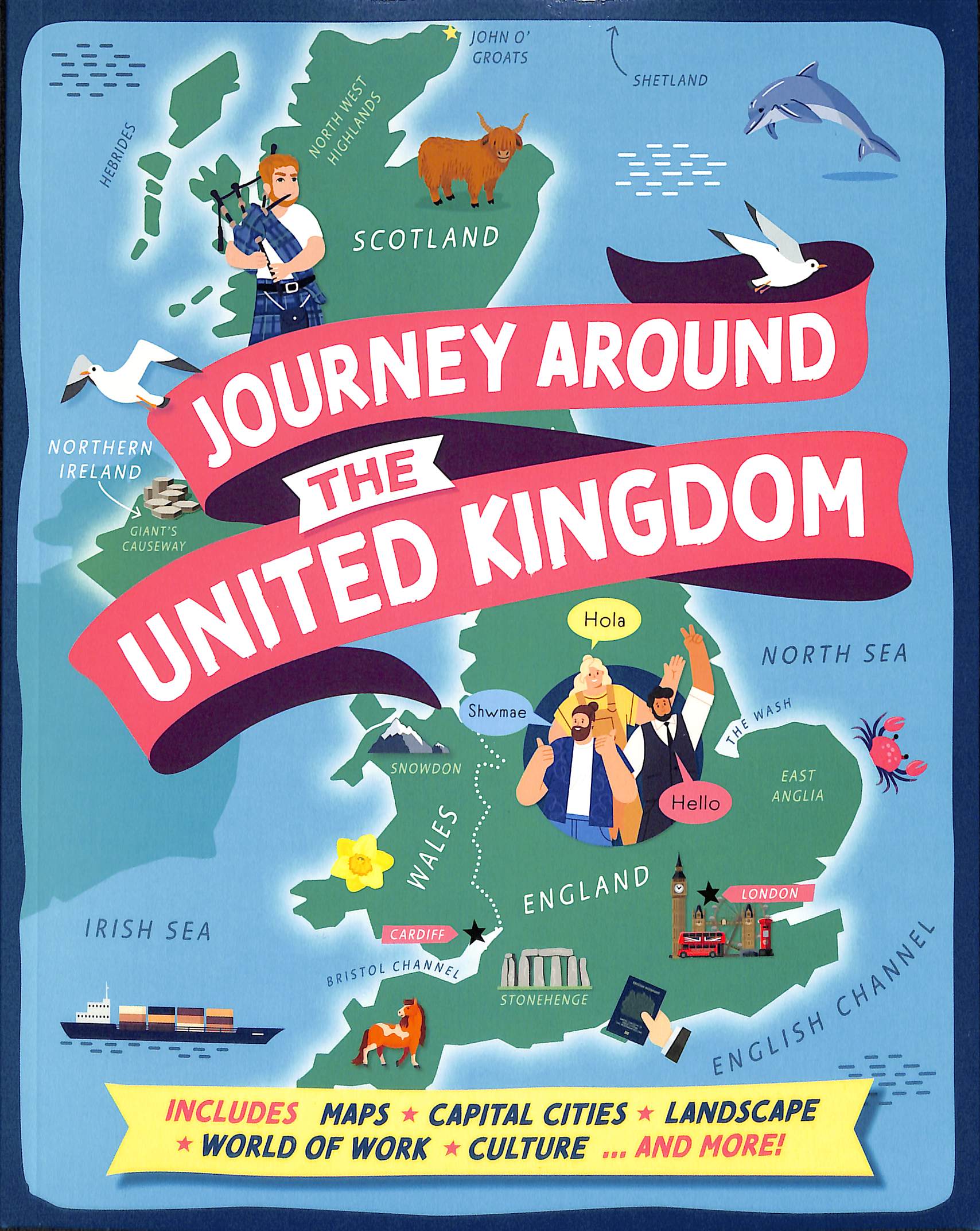 Journey around the United Kingdom