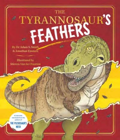 The tyrannosaur's feathers
