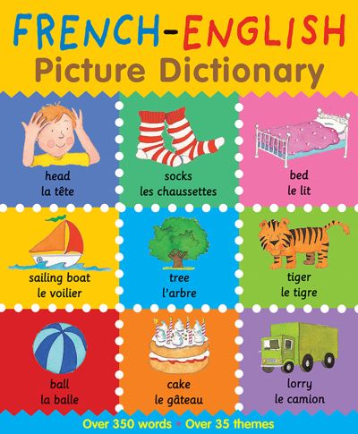 French-English picture dictionary