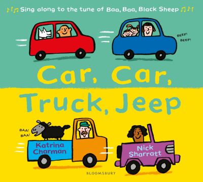 Car, car, truck, jeep Car, car, truck, jeep