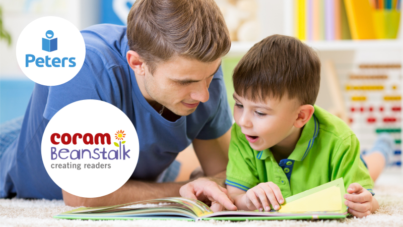 Peters partners with reading charity Coram Beanstalk